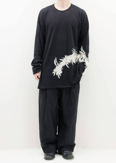 ZIGGY CHEN SWEATER Art.#005 / BLACK