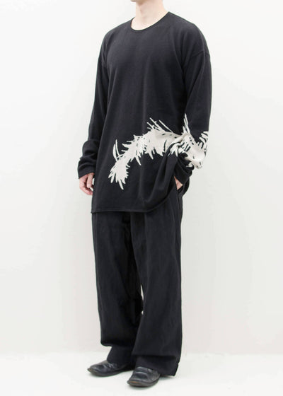 ZIGGY CHEN SWEATER Art.#005 / BLACK