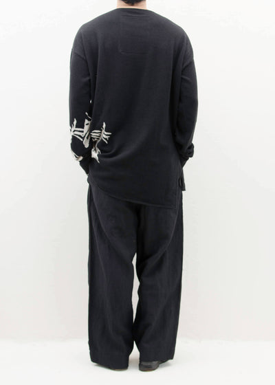 ZIGGY CHEN SWEATER Art.#005 / BLACK
