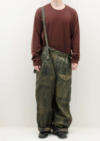 ZIGGY CHEN SWEATER Art.#007 / DARK RED