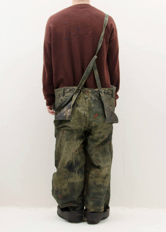 ZIGGY CHEN SWEATER Art.#007 / DARK RED