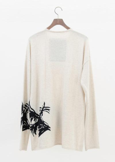 ZIGGY CHEN SWEATER Art.#005 / OFF WHITE