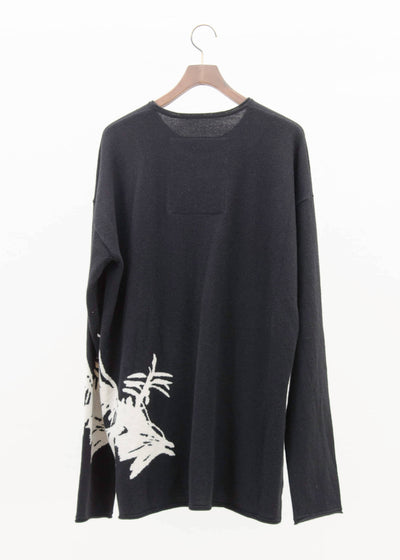 ZIGGY CHEN SWEATER Art.#005 / BLACK
