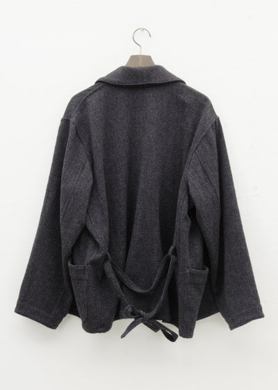 ZIIIN "CAMPANELLA" DOCTOR JACKET / GALAXY BLUE