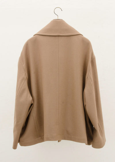 HED MAYNER CROPPED PEACOAT / CAMEL
