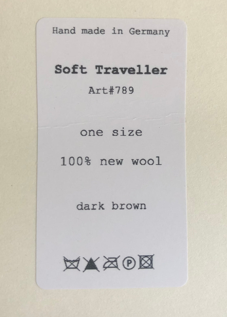 SCHA Art#789 / Soft Traveller / dark brown