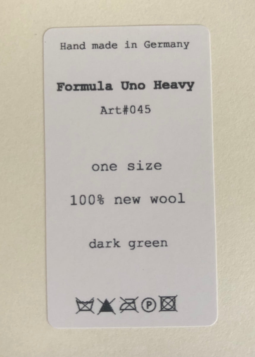SCHA Art#45 / Formula Uno Heavy / dark green