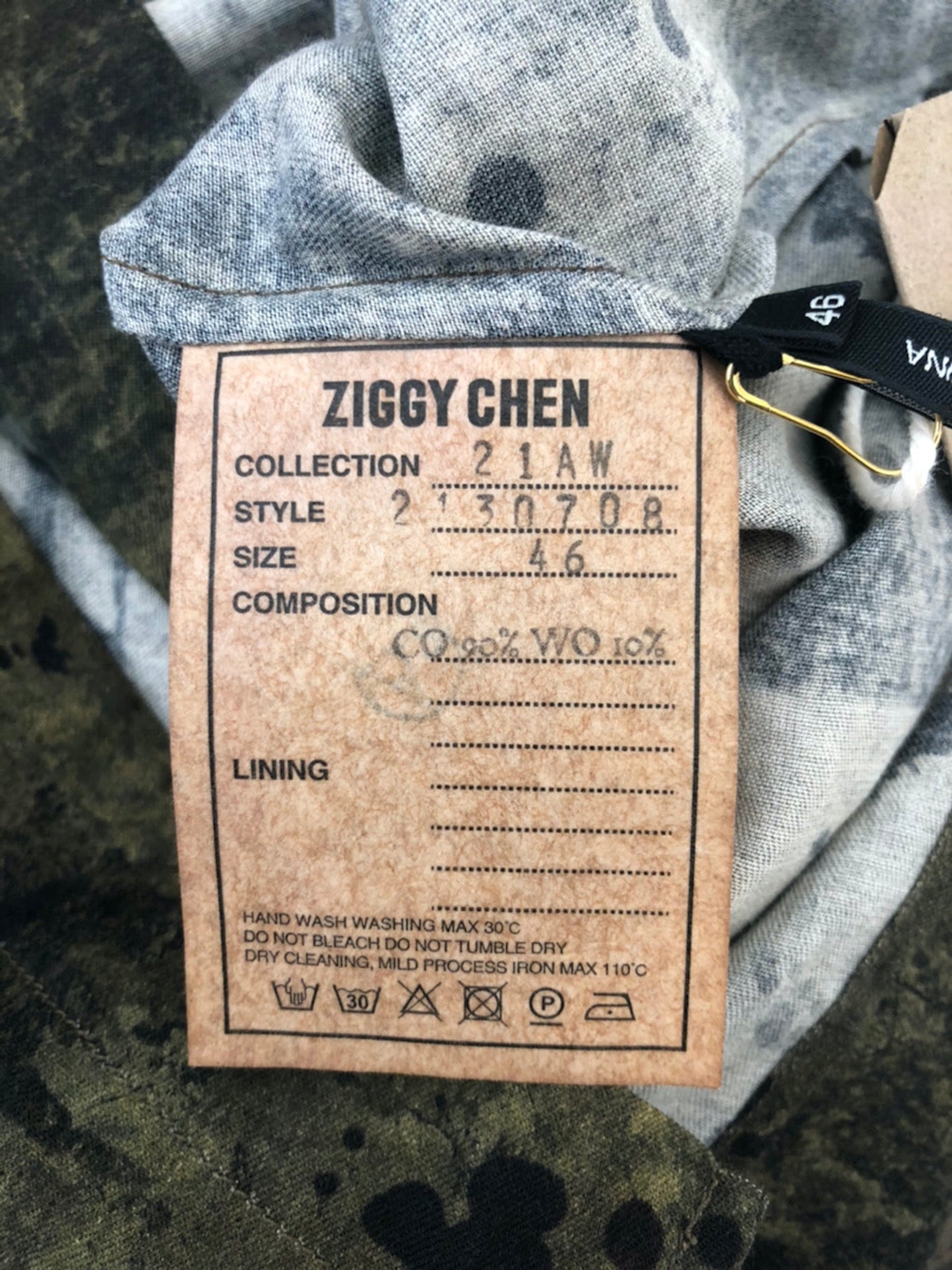 ZIGGY CHEN 衬衫艺术 #708