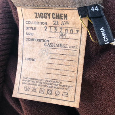 ZIGGY CHEN SWEATER Art.#007 / DARK RED