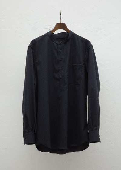 ZIIIN "KOHBOU" HENRY NECK SHIRT Otsu-kei exclusive model