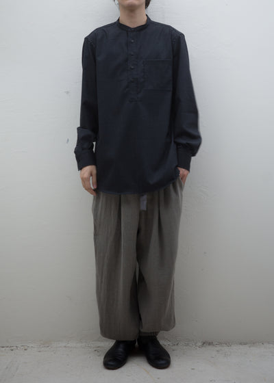 ZIIIN "KOHBOU" HENRY NECK SHIRT Otsu-kei exclusive model