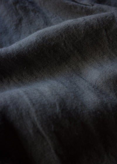 ZIIIN "KANON" STRAIGHT PANT LINEN WOOL HERRINGBONE / GREIGE