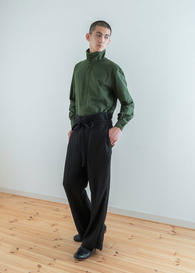 ZIIIN "MIROK" BAGGY PANT / BLACK